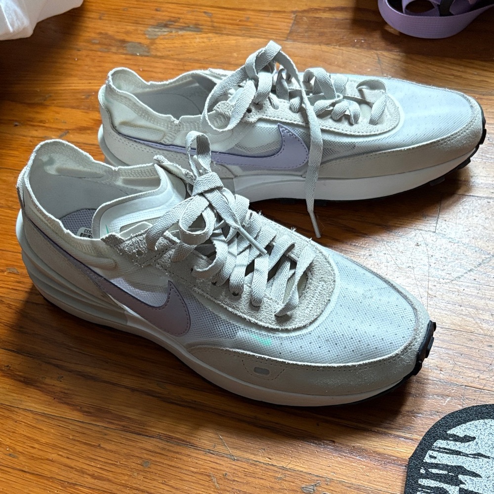Nike Cream and Lavender Sneakers
